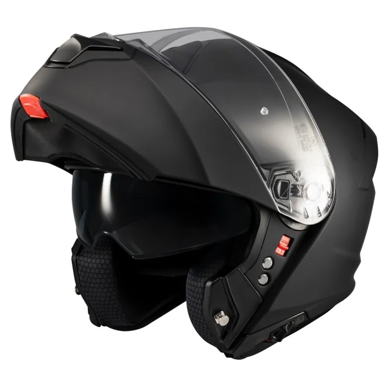 Kask szczękowy MT GENESIS SV PURE MATT BLACK czarny mat