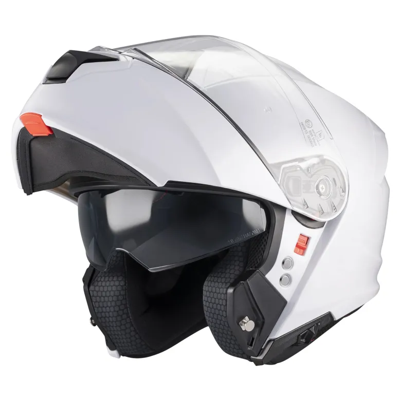 Kask szczękowy MT GENESIS SV PURE GLOSS WHITE biały