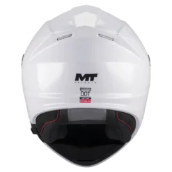 Kask szczękowy MT GENESIS SV PURE GLOSS WHITE biały