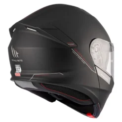 Kask szczękowy MT GENESIS SV SOLID MATT BLACK czarny mat