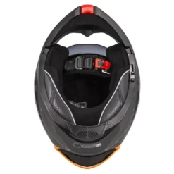 Kask szczękowy NZI COMBI 3 DUO METRIC ANTRACITE BLUE MATT szary niebieski