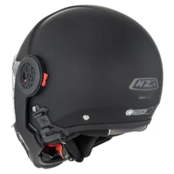Kask szczękowy NZI MINIMOD MATT BLACK czarny mat