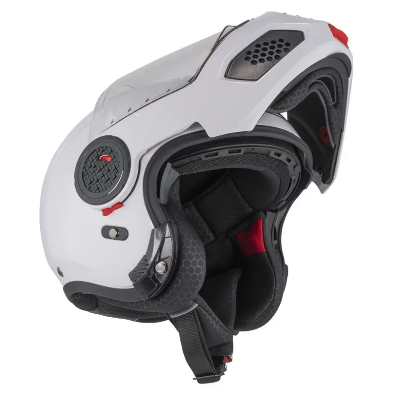 Kask szczękowy NZI MINIMOD PEARL WHITE biały
