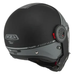Kask szczękowy NZI MINIMOD SMART BLACK ANTRACITE MATT czarny szary