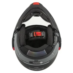 Kask szczękowy NZI MINIMOD SMART BLACK ANTRACITE MATT czarny szary
