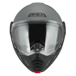 Kask szczękowy NZI MINIMOD SMART BLACK ANTRACITE MATT czarny szary