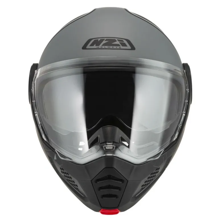 Kask szczękowy NZI MINIMOD SMART BLACK ANTRACITE MATT czarny szary