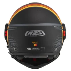 Kask szczękowy NZI MINIMOD WATSON BLACK ANTRACITE MATT szary czarny