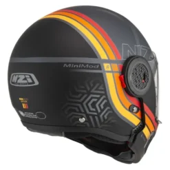 Kask szczękowy NZI MINIMOD WATSON BLACK ANTRACITE MATT szary czarny