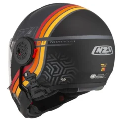 Kask szczękowy NZI MINIMOD WATSON BLACK ANTRACITE MATT szary czarny