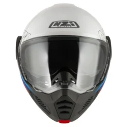 Kask szczękowy NZI MINIMOD WATSON WHITE BLACK POWER biały czarny