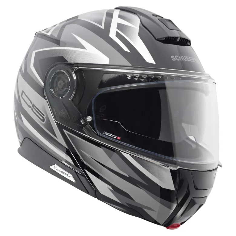 Kask szczękowy SCHUBERTH C5 ECE ZENITH BLACK szary biały czarny