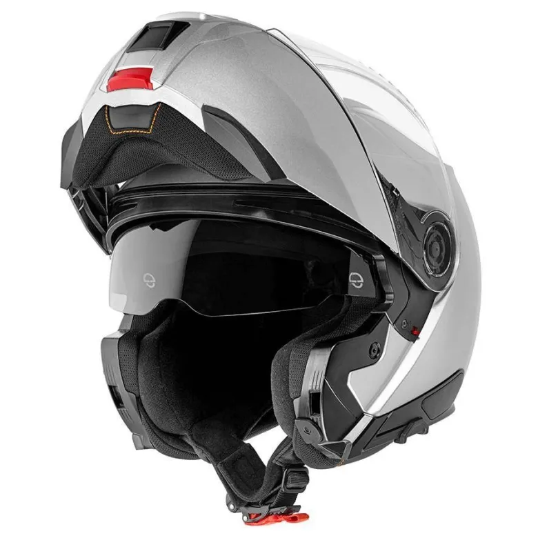 Kask szczękowy SCHUBERTH C5 ECE GLOSSY SILVER srebrny