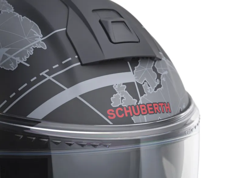 Kask szczękowy SCHUBERTH C5 ECE GLOBE BLACK czarny