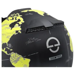 Kask szczękowy SCHUBERTH E2 ECE ATLAS YELLOW czarny żółty fluo