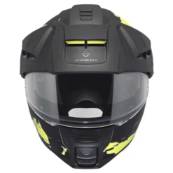 Kask szczękowy SCHUBERTH E2 ECE ATLAS YELLOW czarny żółty fluo