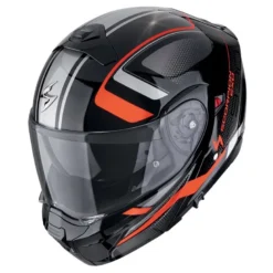 Kask szczękowy SCORPION EXO-930 EVO ARDENS METALLIC BLACK/RED czarny czerwony