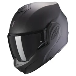 Kask szczękowy SCORPION EXO-TECH EVO SOLID MATT BLACK czarny mat