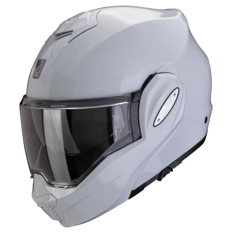 Kask szczękowy SCORPION EXO-TECH EVO PRO SOLID LIGHT GREY szary