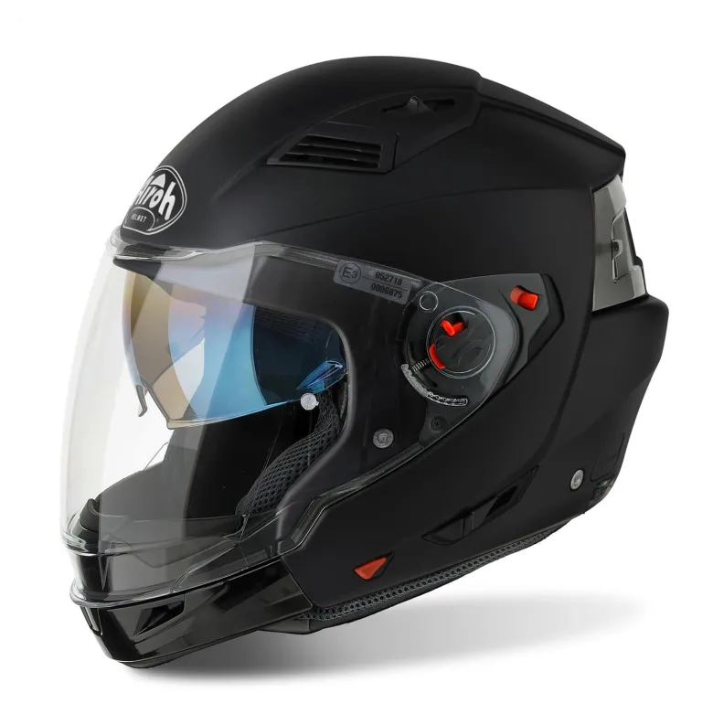 Kask szczękowy z wypinaną szczęką Airoh EXECUTIVE COLOR BLACK MATT czarny mat
