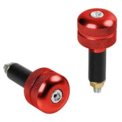 Końcówki kierownicy LAMPA BAR ENDS RED
