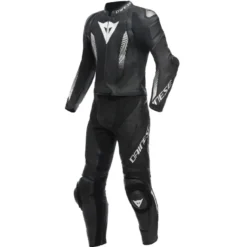 Kombinezon dwuczęściowy DAINESE LAGUNA SECA 5 BLACK/WHITE czarny biały