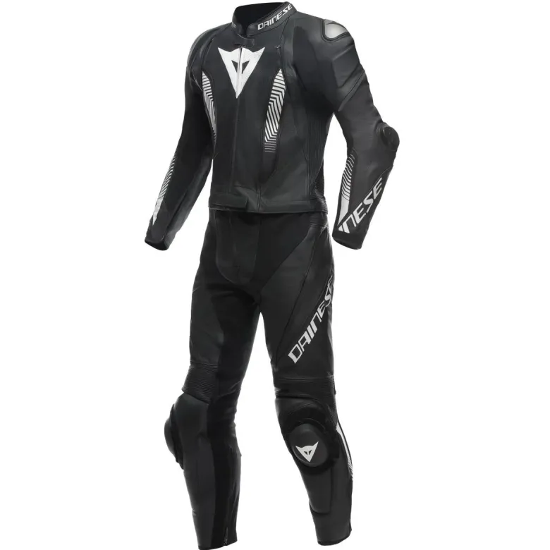 Kombinezon dwuczęściowy DAINESE LAGUNA SECA 5 BLACK/WHITE czarny biały