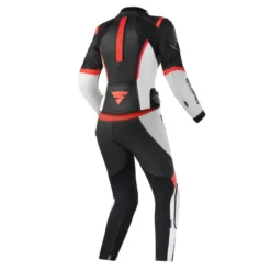 Kombinezon dwuczęściowy damski SHIMA MIURA 2.0 RED FLUO czarny biały czerwony fluo