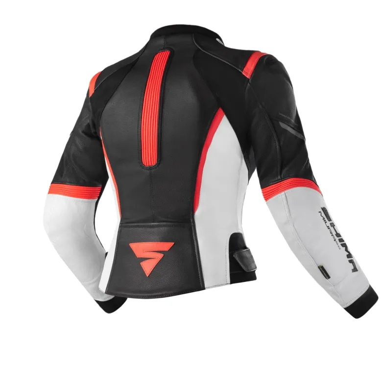 Kombinezon dwuczęściowy damski SHIMA MIURA 2.0 RED FLUO czarny biały czerwony fluo