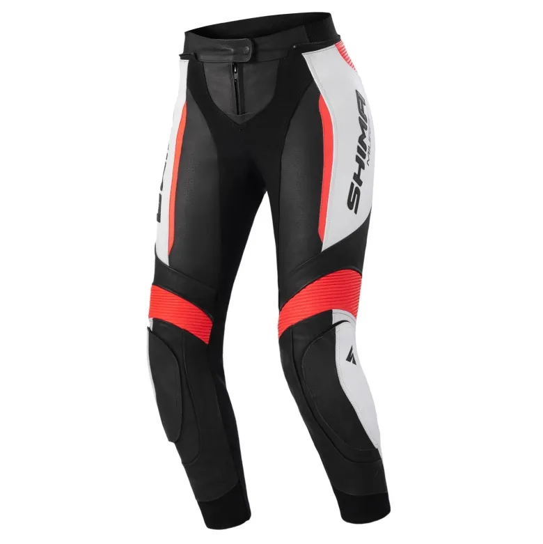 Kombinezon dwuczęściowy damski SHIMA MIURA 2.0 RED FLUO czarny biały czerwony fluo