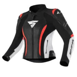 Kombinezon dwuczęściowy damski SHIMA MIURA 2.0 RED FLUO czarny biały czerwony fluo