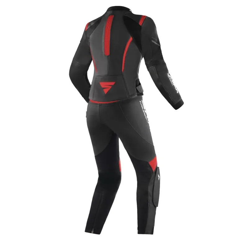 Kombinezon dwuczęściowy damski SHIMA MIURA 2.0 BLACK/RED czarny czerwony biały
