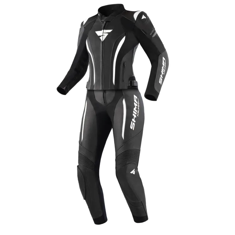 Kombinezon dwuczęściowy damski SHIMA MIURA 2.0 BLACK/WHITE czarny biały