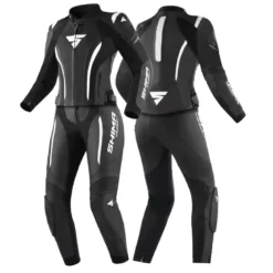 Kombinezon dwuczęściowy damski SHIMA MIURA 2.0 BLACK/WHITE czarny biały