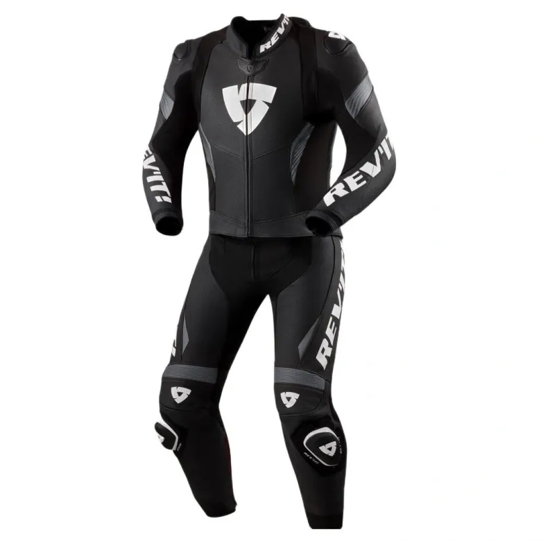 Kombinezon dwuczęściowy REVIT ARGON 3 BLACK/WHITE czarny biały