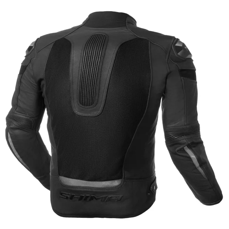 Kombinezon dwuczęściowy SHIMA PISTON CHASE BLACK czarny