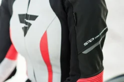 Kombinezon jednoczęściowy damski SHIMA MIURA RS WHITE/FLUO czarny biały czerwony fluo