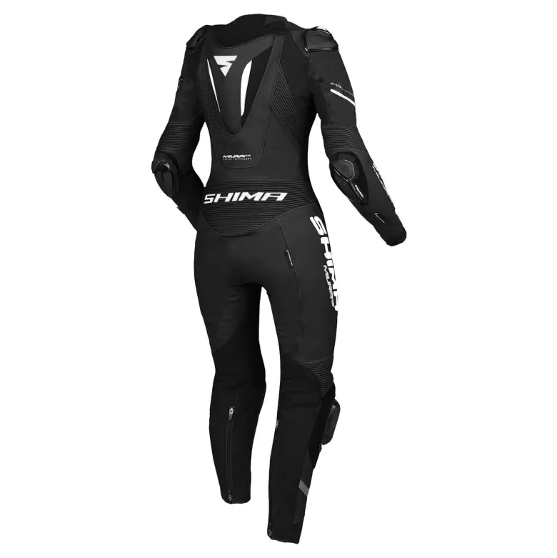 Kombinezon jednoczęściowy damski SHIMA MIURA RS BLACK/WHITE czarny biały