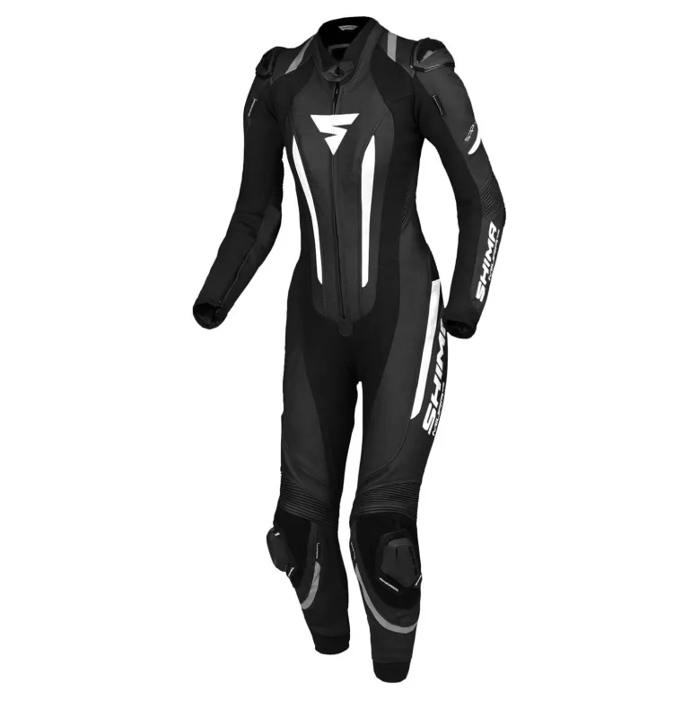 Kombinezon jednoczęściowy damski SHIMA MIURA RS BLACK/WHITE czarny biały