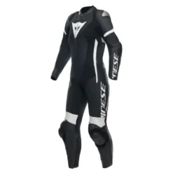 Kombinezon jednoczęściowy damski DAINESE GROBNIK PERFORATED LADY BLACK/WHITE czarny biały