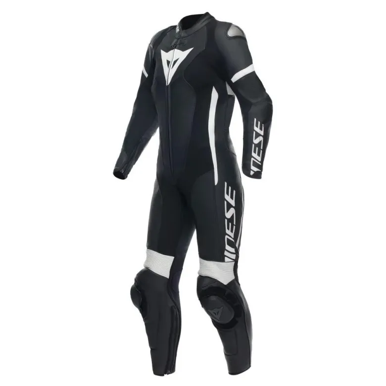 Kombinezon jednoczęściowy damski DAINESE GROBNIK PERFORATED LADY BLACK/WHITE czarny biały