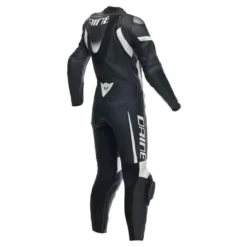 Kombinezon jednoczęściowy damski DAINESE GROBNIK PERFORATED LADY BLACK/WHITE czarny biały