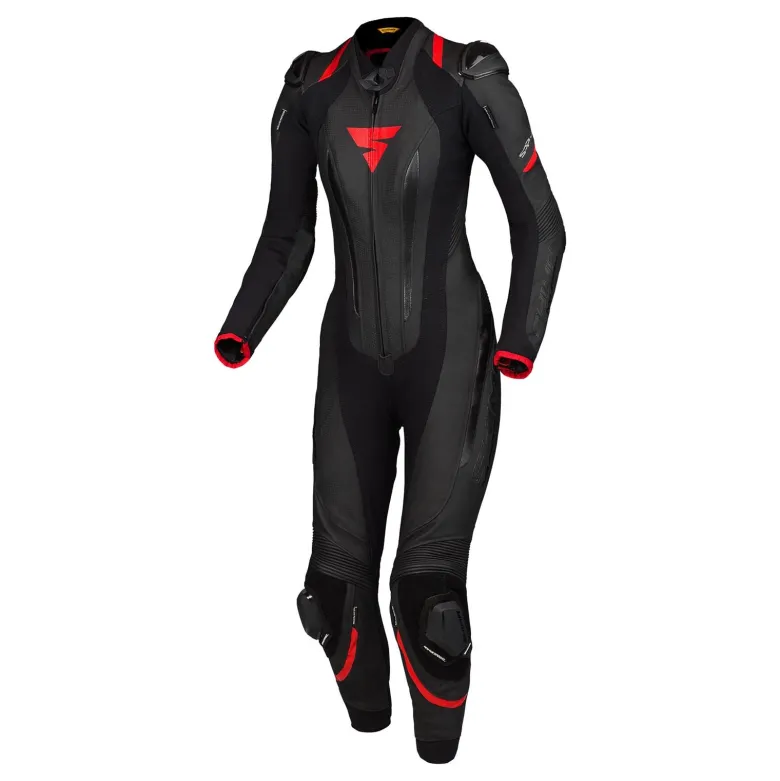 Kombinezon jednoczęściowy damski SHIMA MIURA RS BLACK/RED czarny czerwony