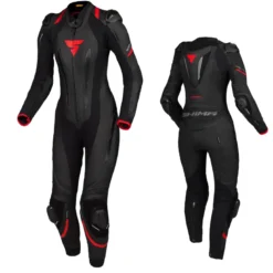 Kombinezon jednoczęściowy damski SHIMA MIURA RS BLACK/RED czarny czerwony