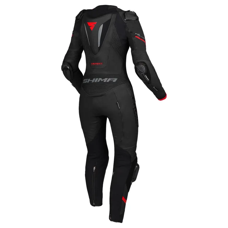 Kombinezon jednoczęściowy damski SHIMA MIURA RS BLACK/RED czarny czerwony