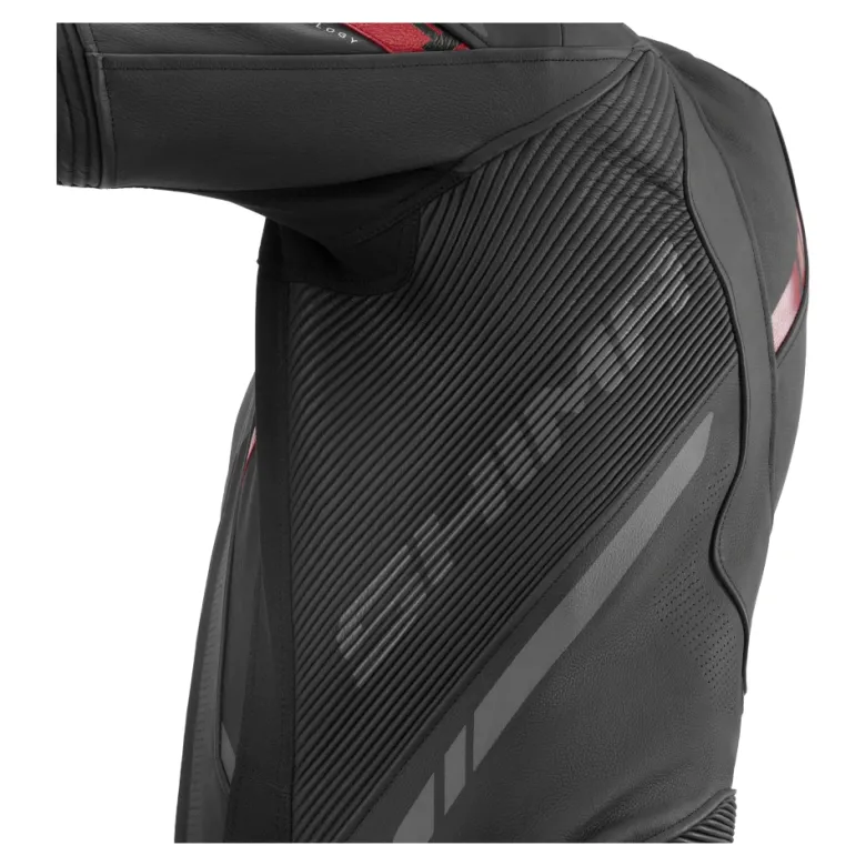 Kombinezon jednoczęściowy SHIMA HYPER RS BLACK/RED czarny czerwony szary