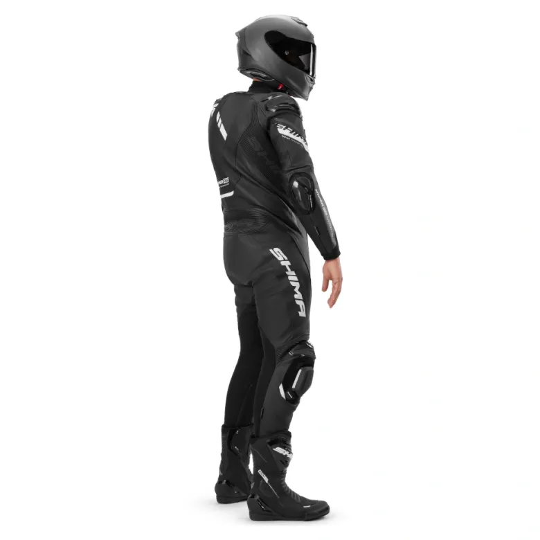 Kombinezon jednoczęściowy SHIMA HYPER RS BLACK/WHITE czarny biały