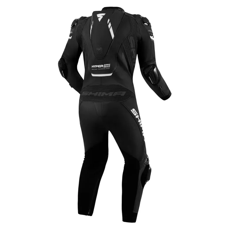 Kombinezon jednoczęściowy SHIMA HYPER RS BLACK/WHITE czarny biały