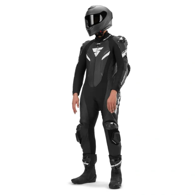 Kombinezon jednoczęściowy SHIMA HYPER RS BLACK/WHITE czarny biały