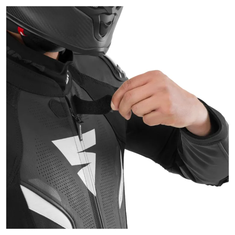 Kombinezon jednoczęściowy SHIMA HYPER RS BLACK/WHITE czarny biały
